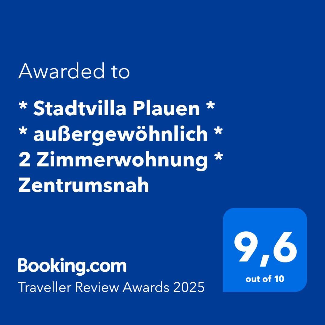 * Stadtvilla Plauen * * Aussergewoehnlich * 2 Zimmerwohnung * Zentrumsnah Exterior photo